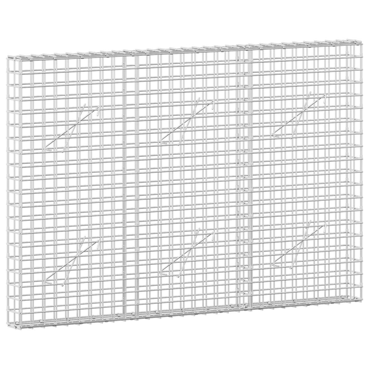 Gabion with 5 mm Wire and 5x5 cm Mesh 150x10x100 cm