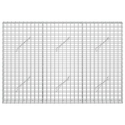 Gabion with 5 mm Wire and 5x5 cm Mesh 150x10x100 cm