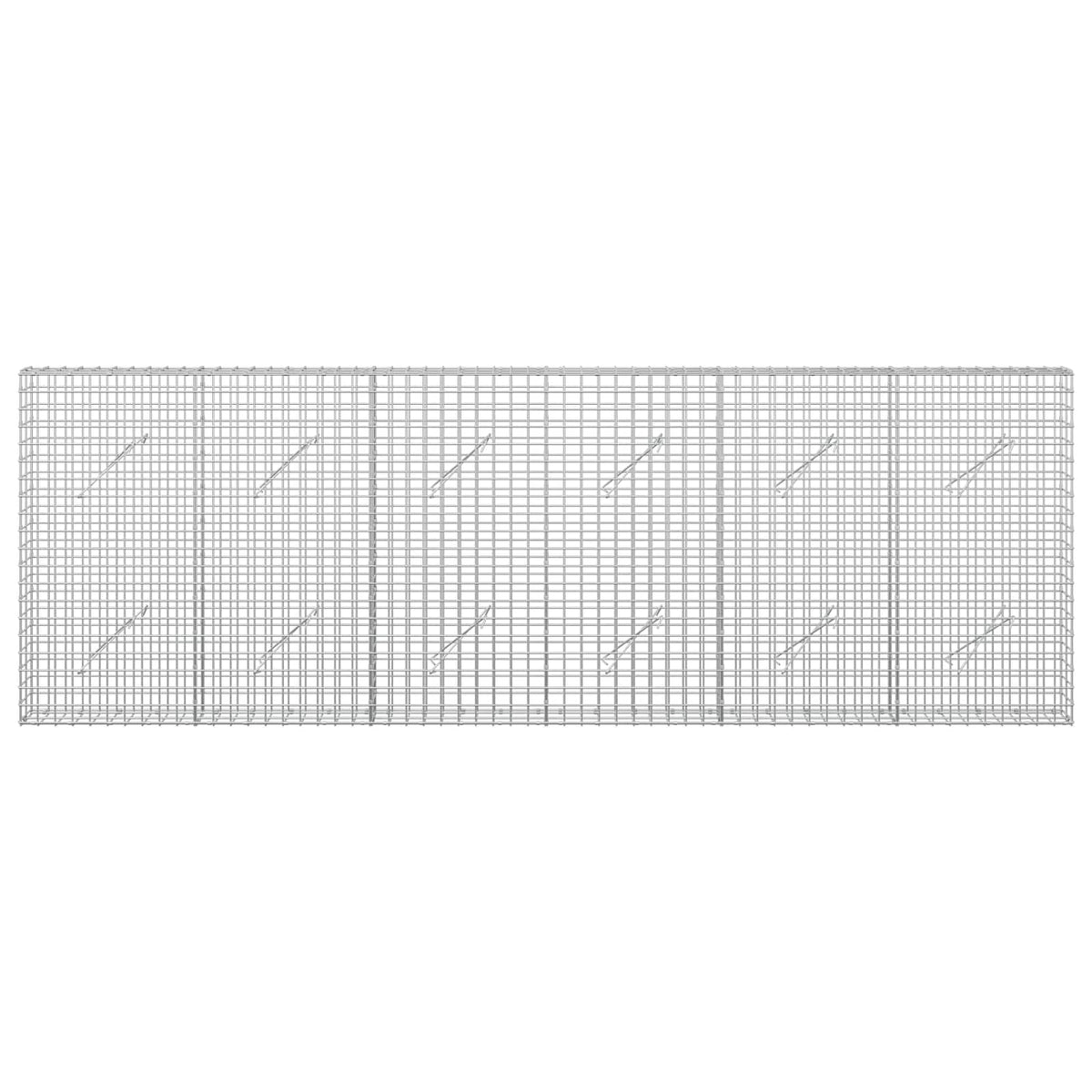Gabion with 5 mm Wire and 5x5 cm Mesh 300x10x100 cm