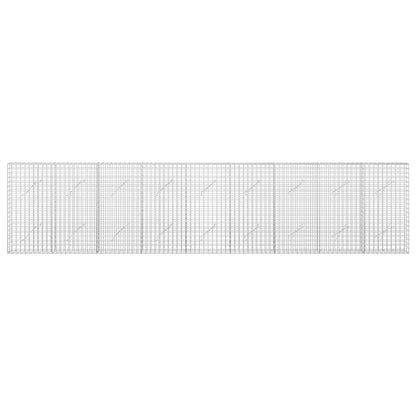 Gabion with 5 mm Wire and 5x5 cm Mesh 450x10x100 cm