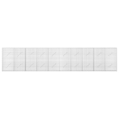 Gabion with 5 mm Wire and 5x5 cm Mesh 500x10x100 cm