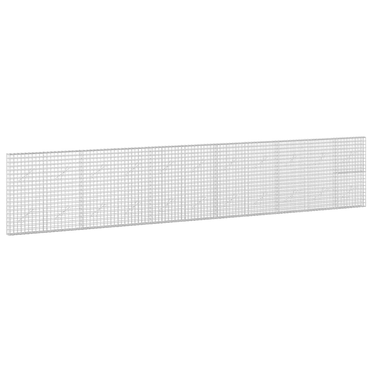 Gabion with 5 mm Wire and 5x5 cm Mesh 550x10x100 cm