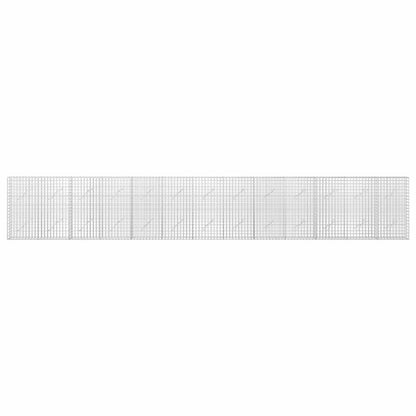 Gabion with 5 mm Wire and 5x5 cm Mesh 650x10x100 cm