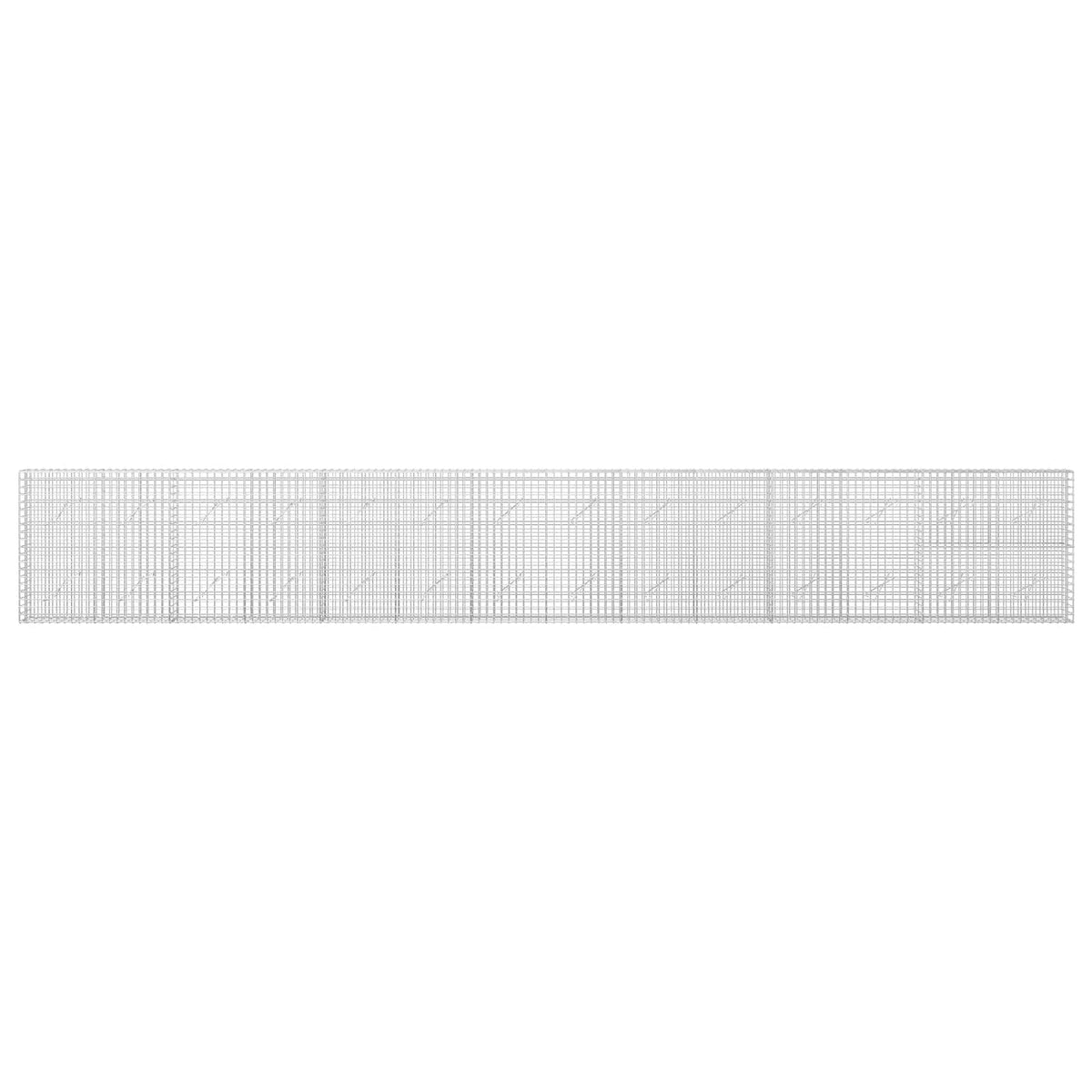 Gabion with 5 mm Wire and 5x5 cm Mesh 700x10x100 cm