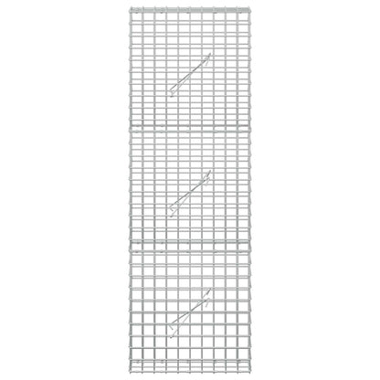 Gabion with 5 mm Wire and 5x5 cm Mesh 50x10x150 cm