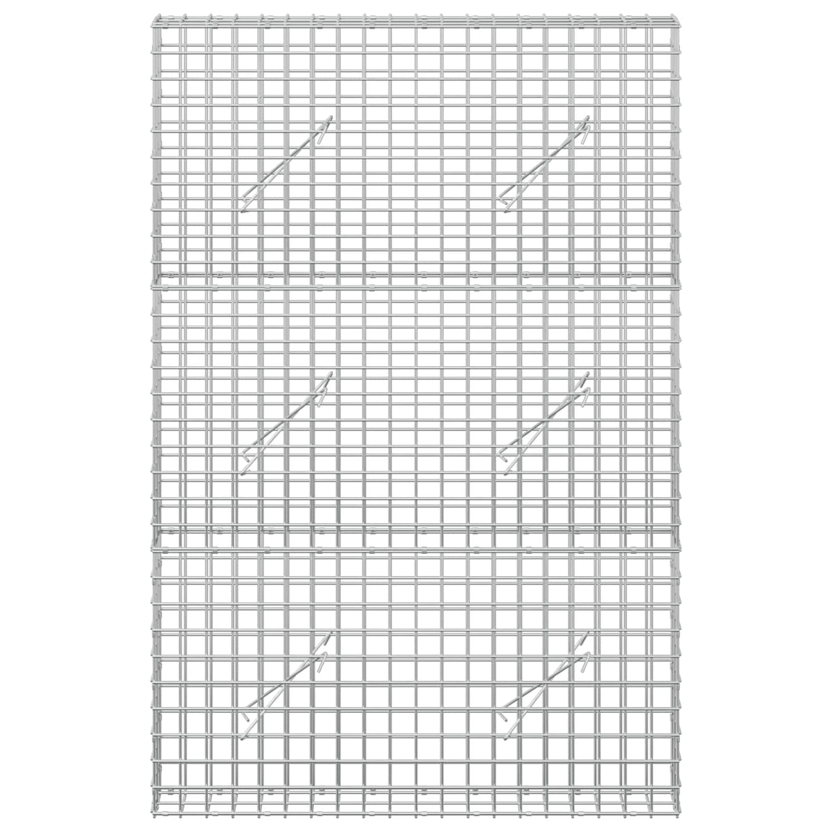 Gabion with 5 mm Wire and 5x5 cm Mesh 100x10x150 cm