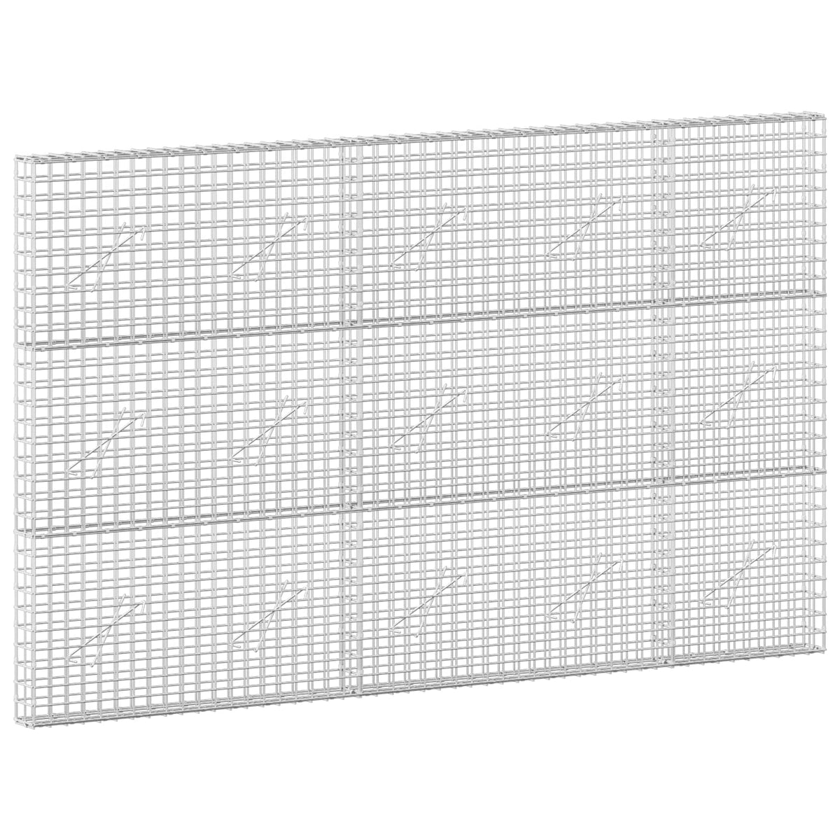 Gabion with 5 mm Wire and 5x5 cm Mesh 250x10x150 cm