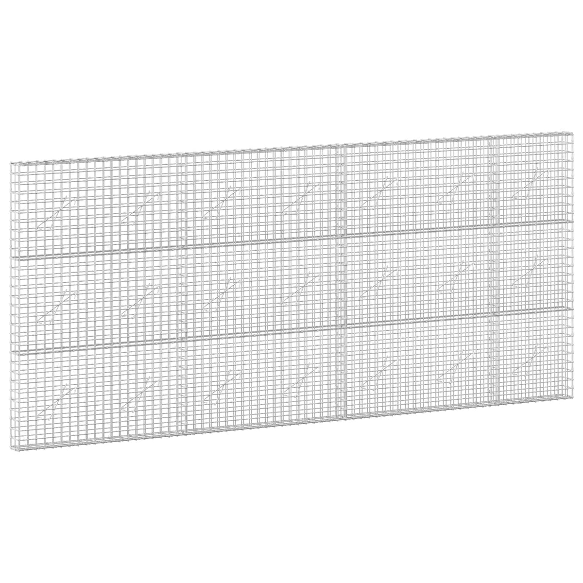 Gabion with 5 mm Wire and 5x5 cm Mesh 350x10x150 cm