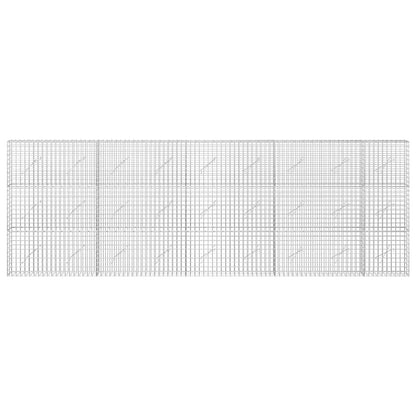Gabion with 5 mm Wire and 5x5 cm Mesh 450x10x150 cm