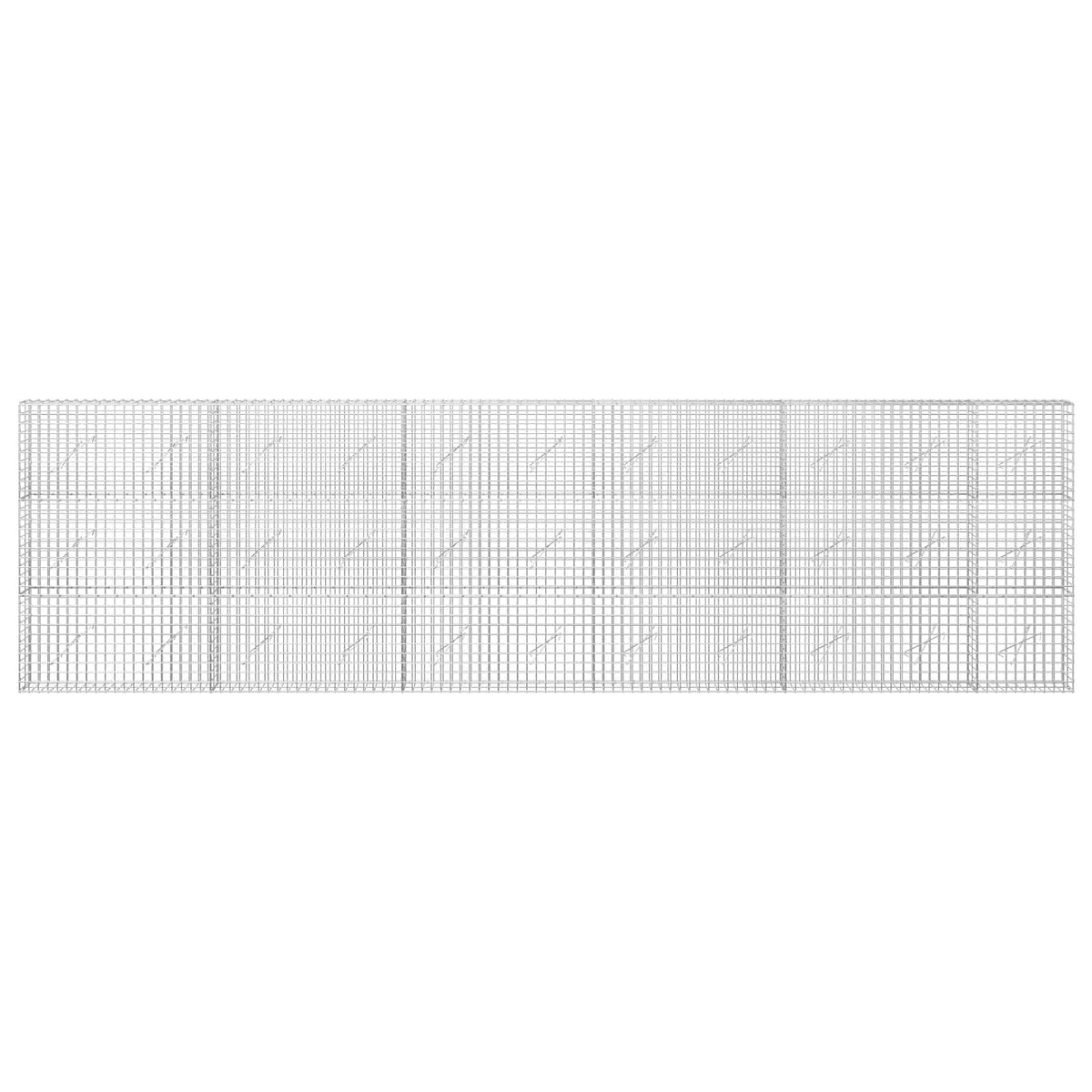 Gabion with 5 mm Wire and 5x5 cm Mesh 550x10x150 cm