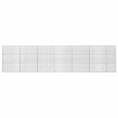 Gabion with 5 mm Wire and 5x5 cm Mesh 650x10x150 cm