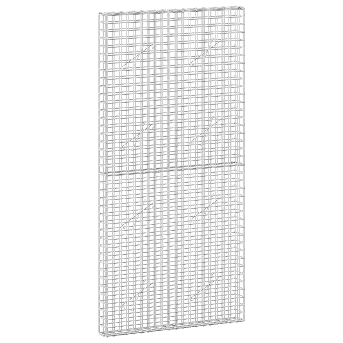 Gabion with 5 mm Wire and 5x5 cm Mesh 100x10x200 cm