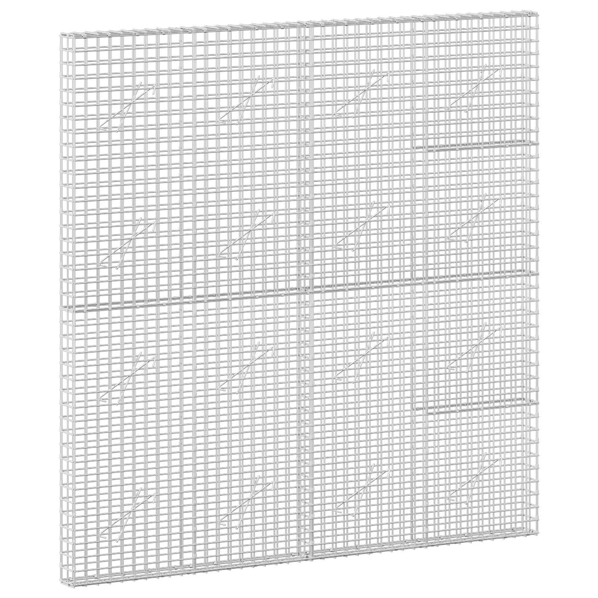Gabion with 5 mm Wire and 5x5 cm Mesh 200x10x200 cm