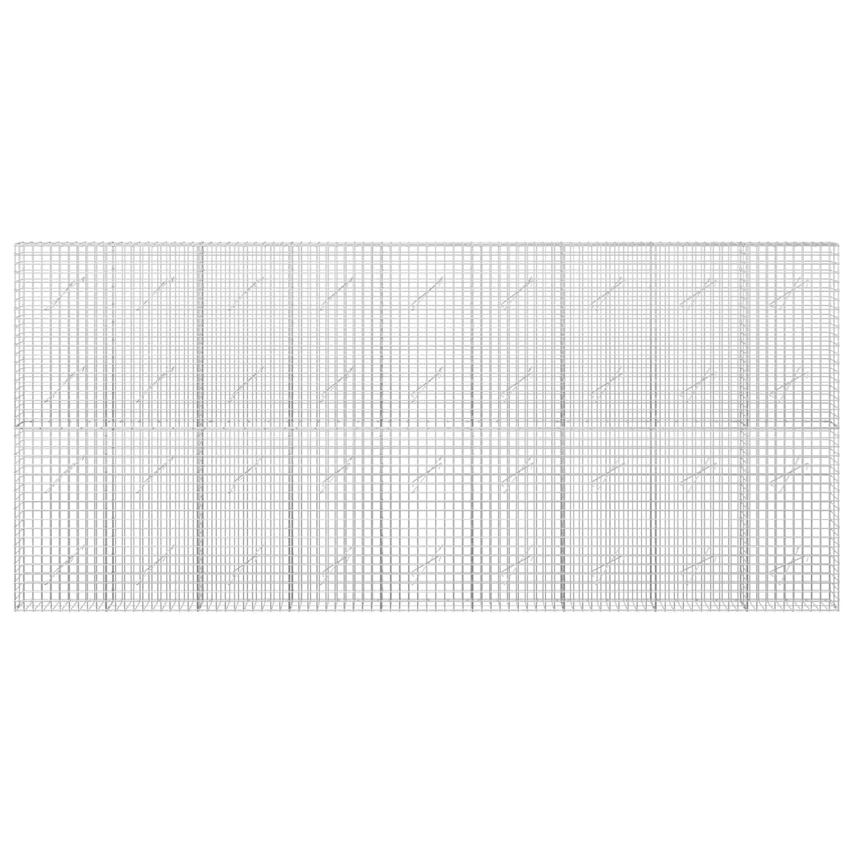 Gabion with 5 mm Wire and 5x5 cm Mesh 450x10x200 cm