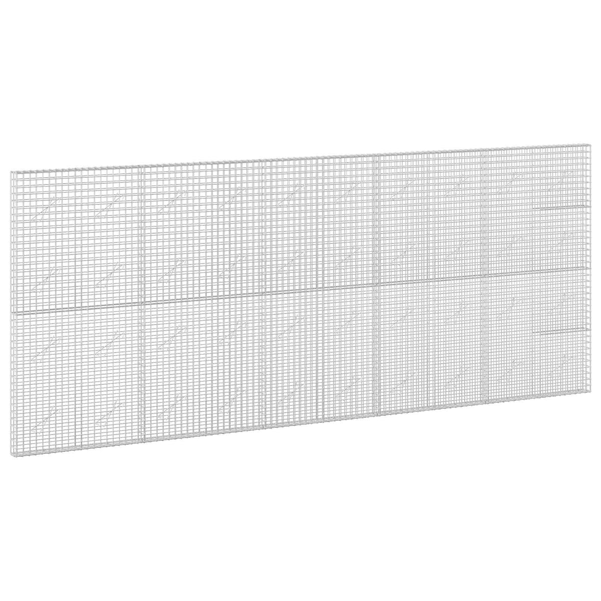 Gabion with 5 mm Wire and 5x5 cm Mesh 500x10x200 cm
