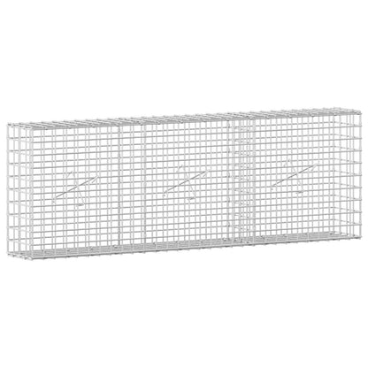 Gabion with 5 mm Wire and 5x5 cm Mesh 150x20x50 cm