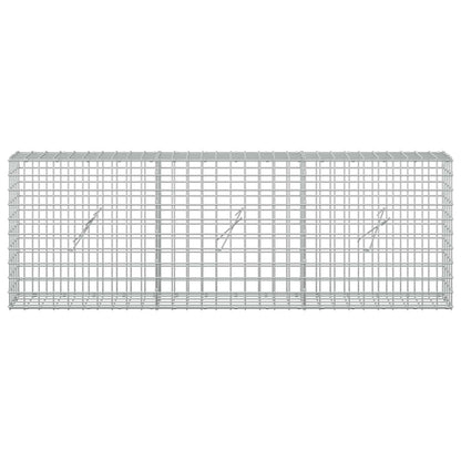 Gabion with 5 mm Wire and 5x5 cm Mesh 150x20x50 cm