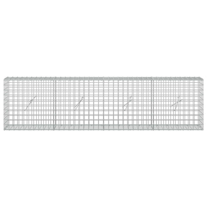 Gabion with 5 mm Wire and 5x5 cm Mesh 200x20x50 cm