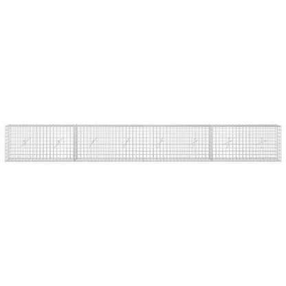 Gabion with 5 mm Wire and 5x5 cm Mesh 400x20x50 cm