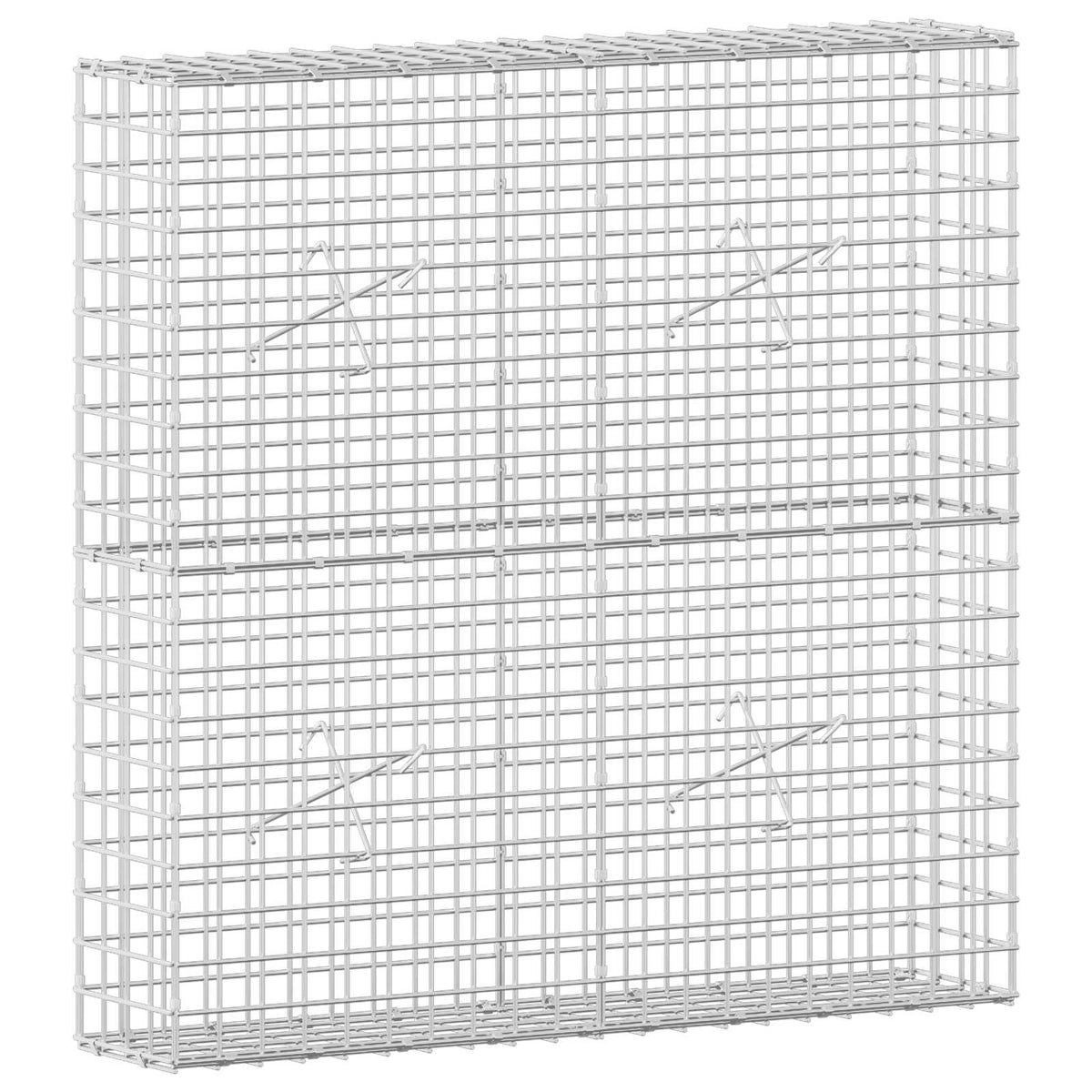 Gabion with 5 mm Wire and 5x5 cm Mesh 100x20x100 cm