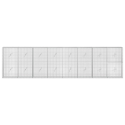 Gabion with 5 mm Wire and 5x5 cm Mesh 400x20x100 cm