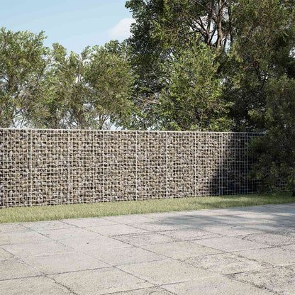 Gabion with 5 mm Wire and 5x5 cm Mesh 450x20x100 cm