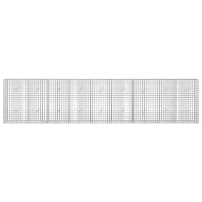Gabion with 5 mm Wire and 5x5 cm Mesh 450x20x100 cm