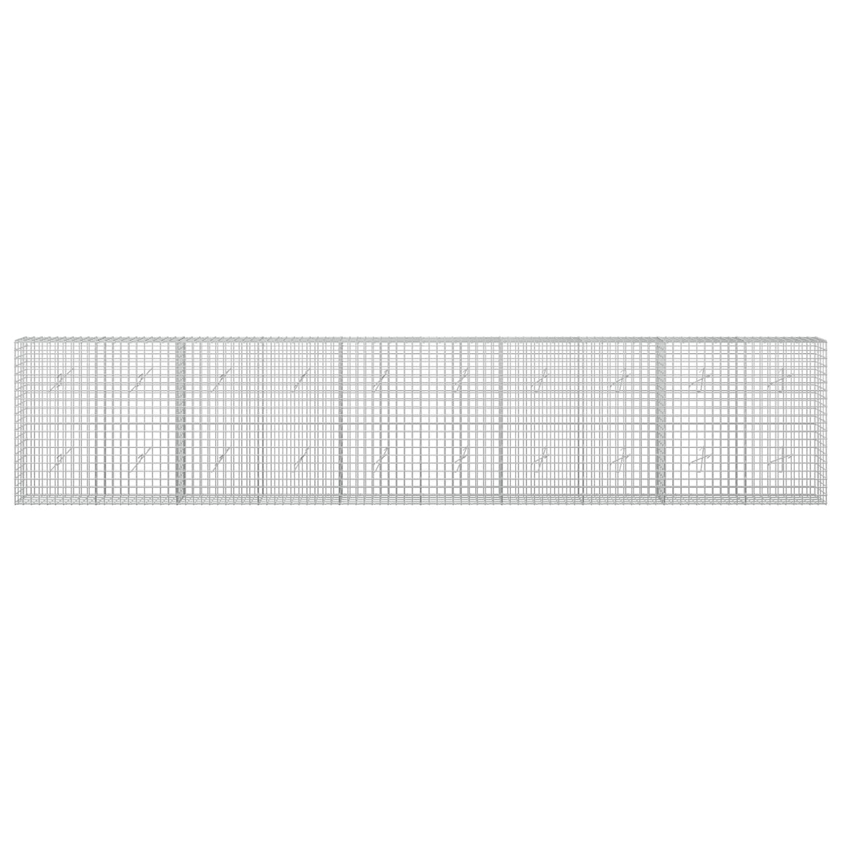 Gabion with 5 mm Wire and 5x5 cm Mesh 500x20x100 cm