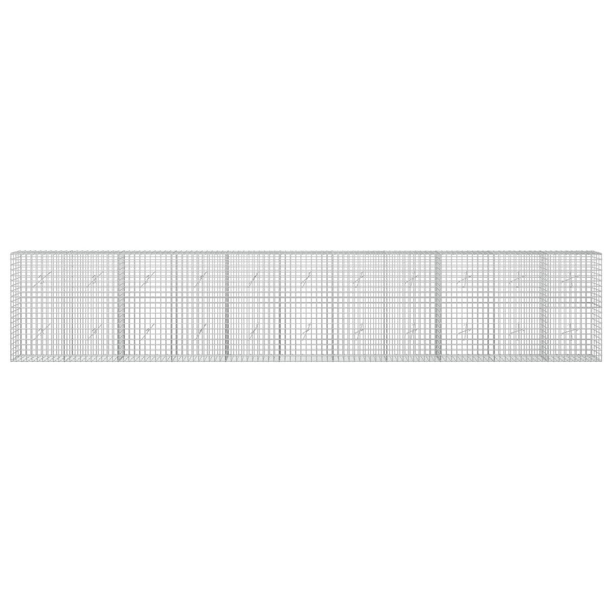Gabion with 5 mm Wire and 5x5 cm Mesh 550x20x100 cm