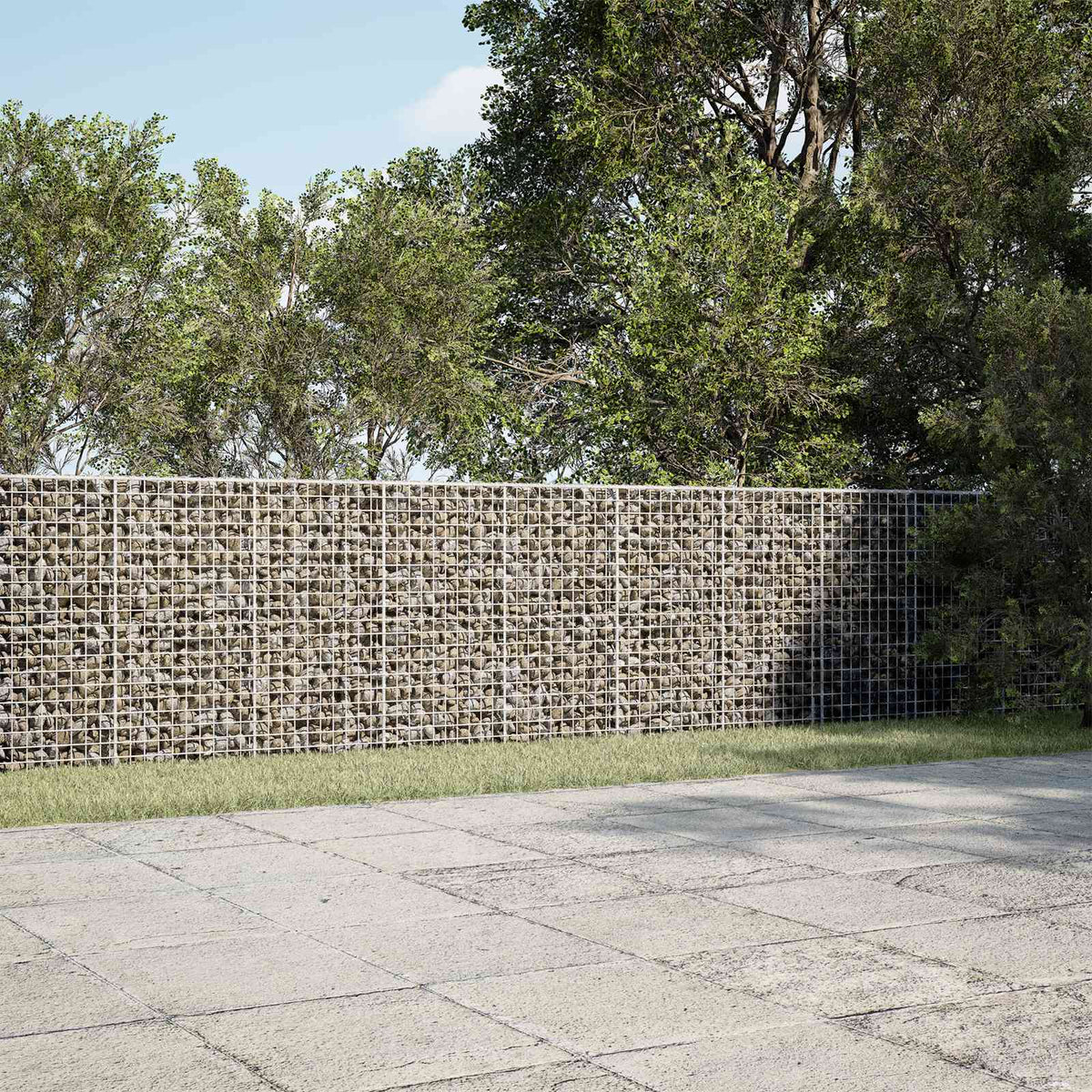 Gabion with 5 mm Wire and 5x5 cm Mesh 700x20x100 cm
