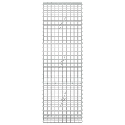 Gabion with 5 mm Wire and 5x5 cm Mesh 50x20x150 cm
