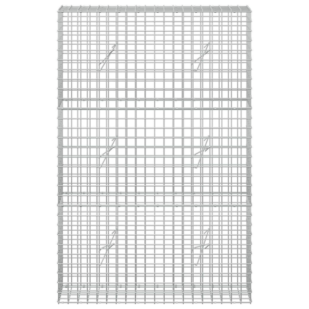 Gabion with 5 mm Wire and 5x5 cm Mesh 100x20x150 cm