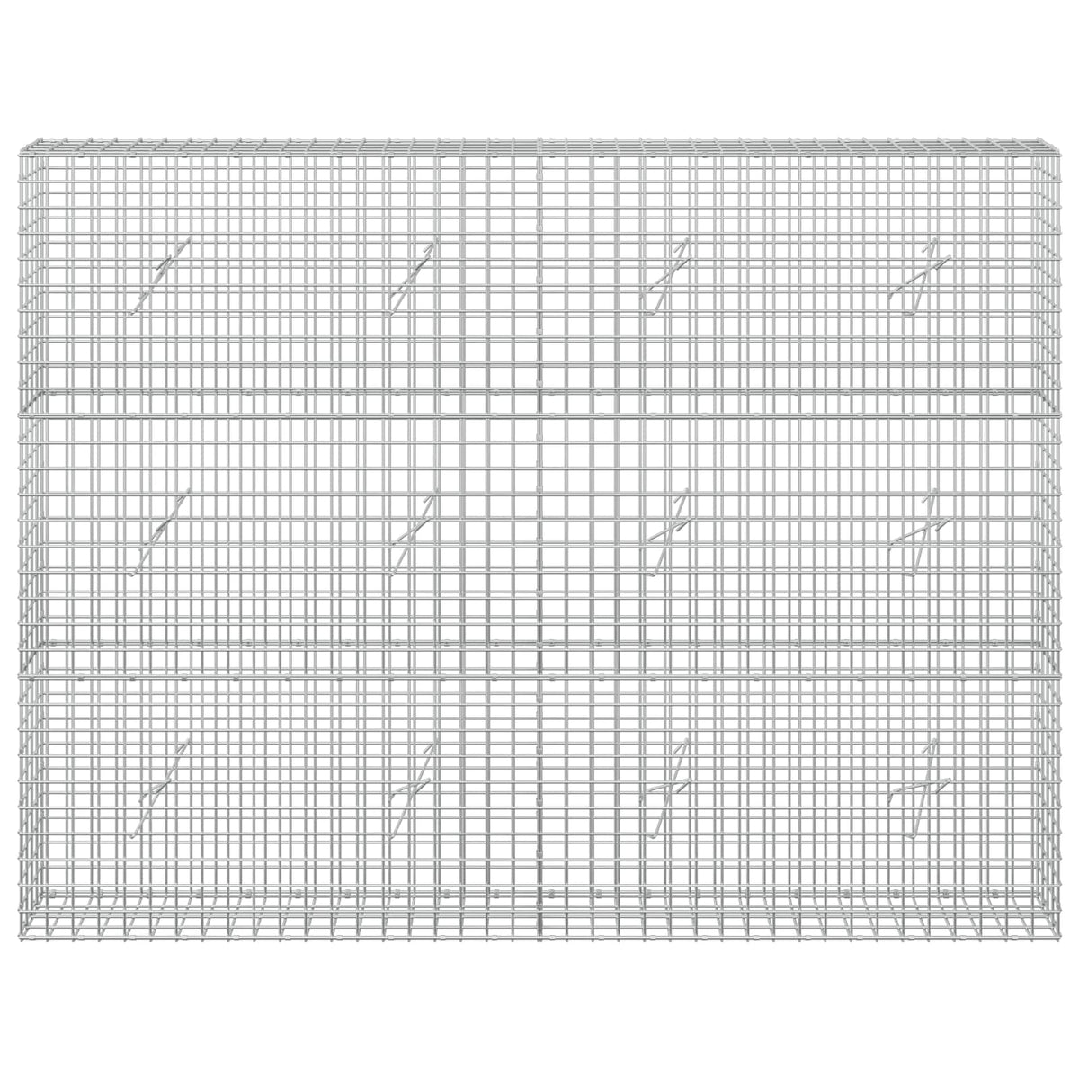 Gabion with 5 mm Wire and 5x5 cm Mesh 200x20x150 cm