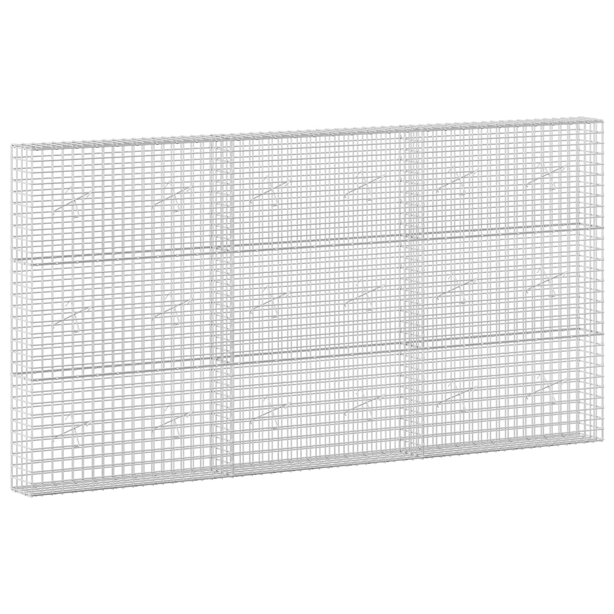 Gabion with 5 mm Wire and 5x5 cm Mesh 300x20x150 cm