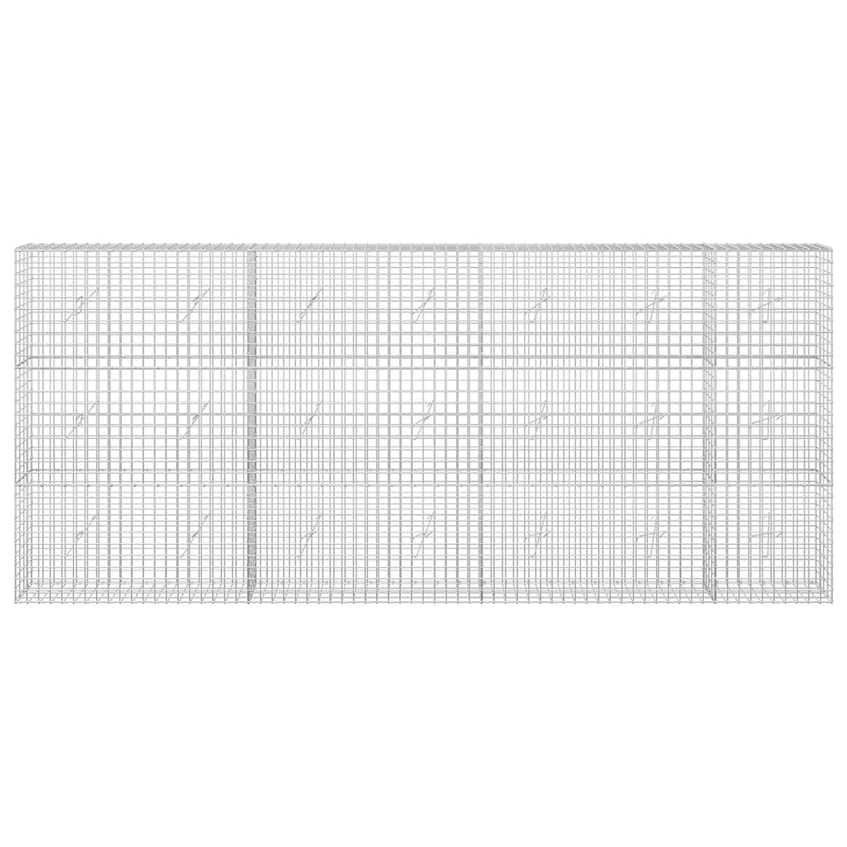 Gabion with 5 mm Wire and 5x5 cm Mesh 350x20x150 cm