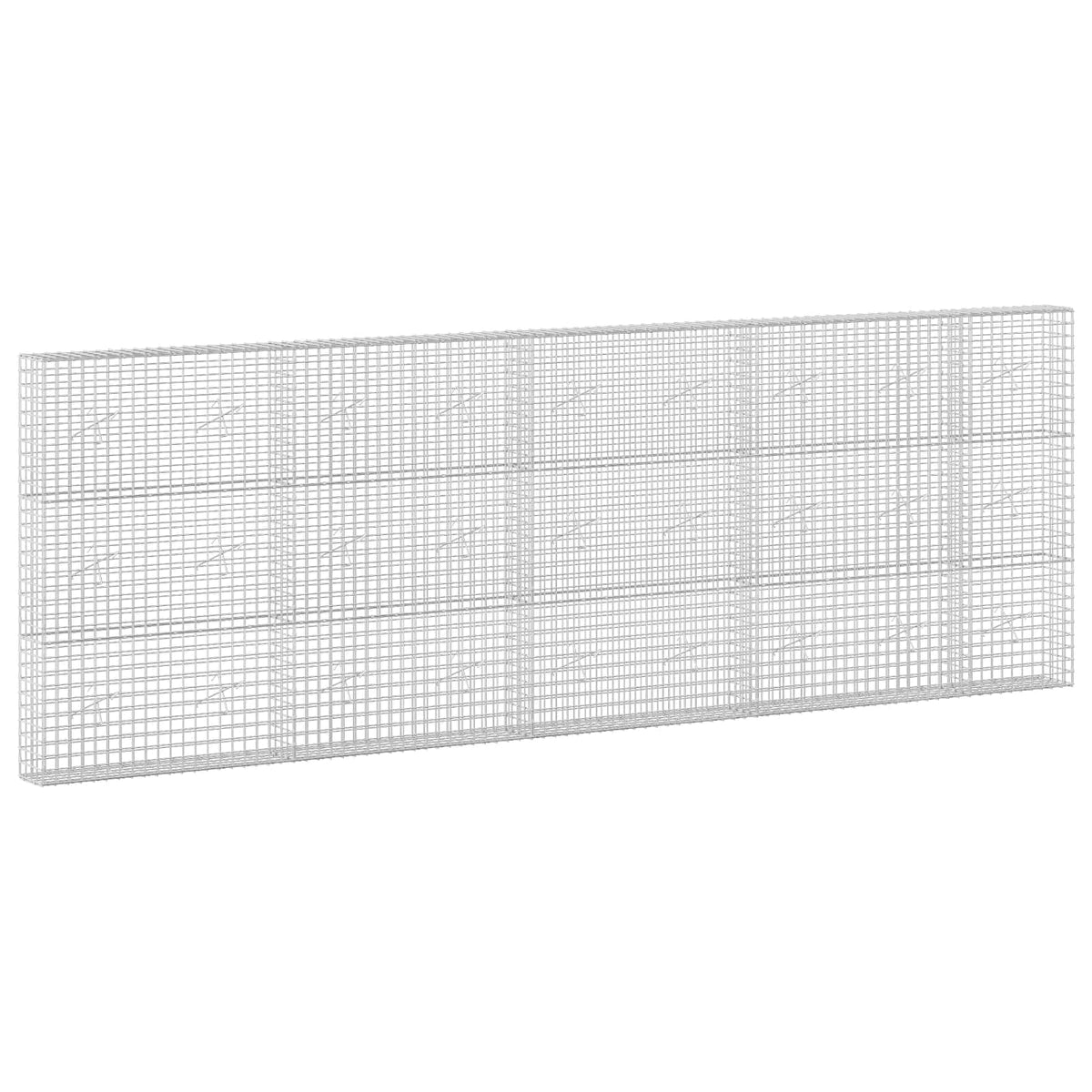 Gabion with 5 mm Wire and 5x5 cm Mesh 450x20x150 cm