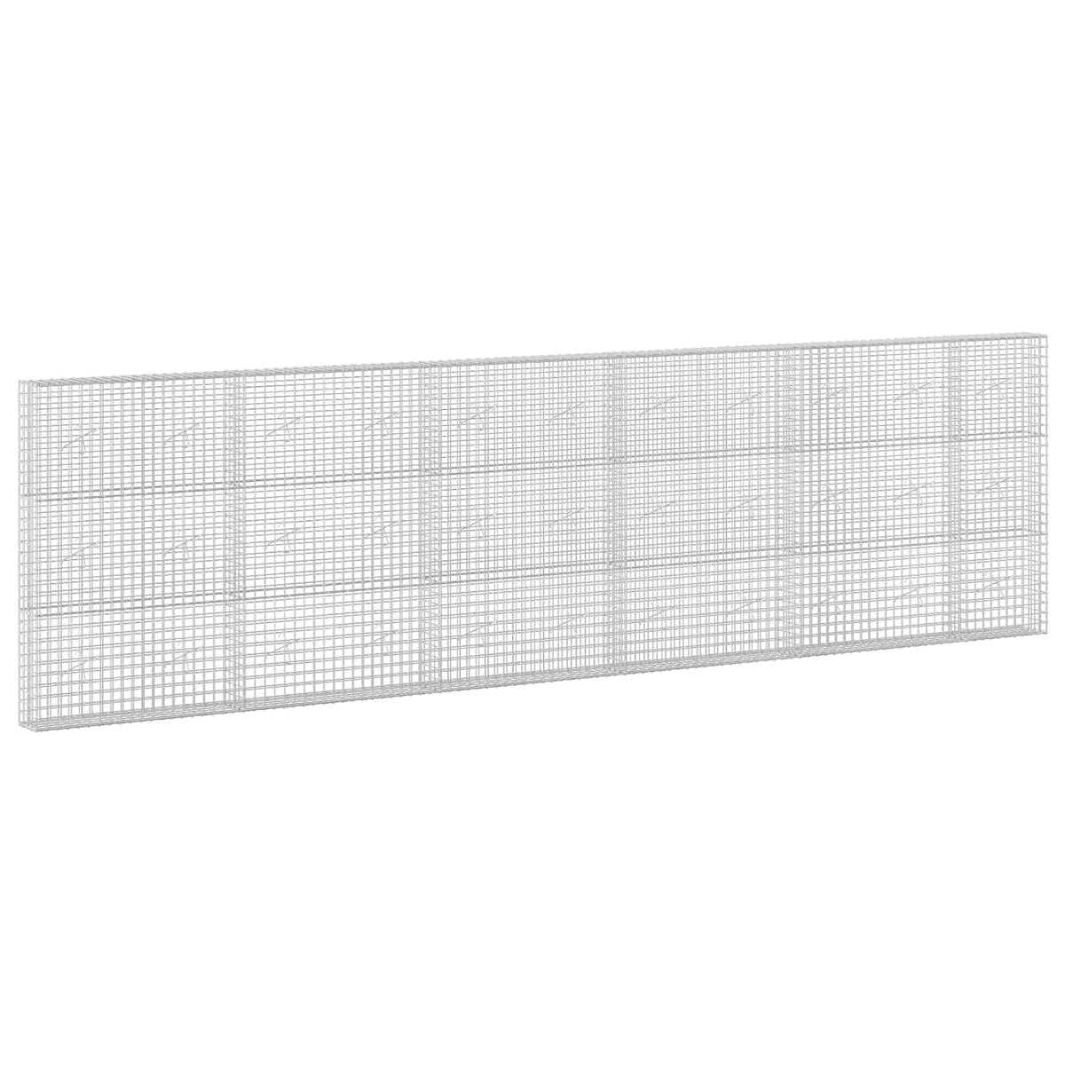 Gabion with 5 mm Wire and 5x5 cm Mesh 550x20x150 cm