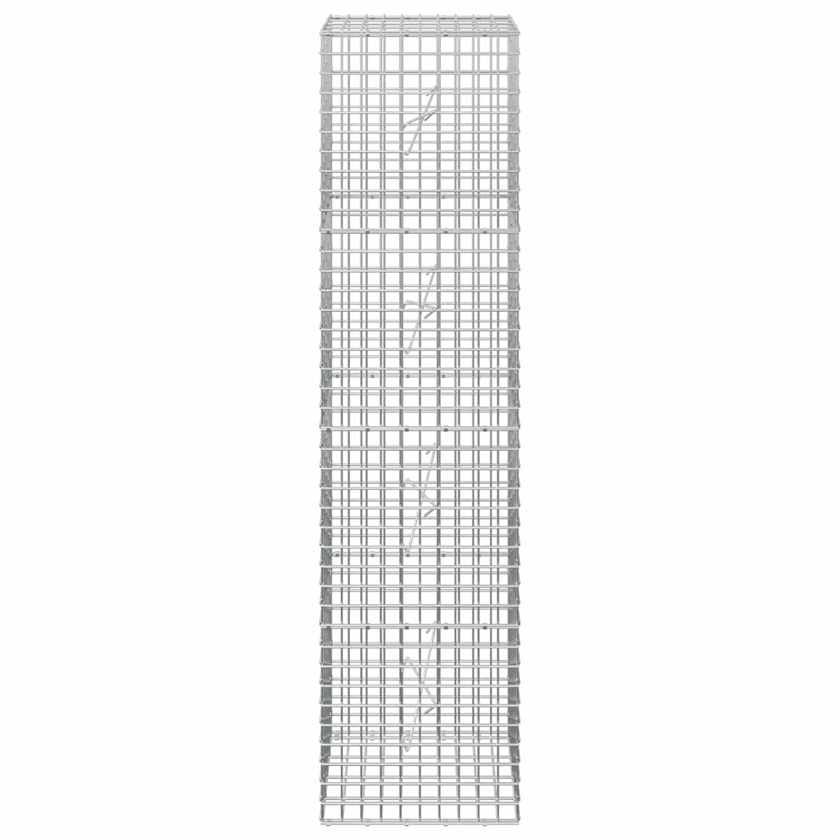 Gabion with 5 mm Wire and 5x5 cm Mesh 50x20x200 cm