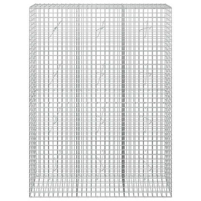 Gabion with 5 mm Wire and 5x5 cm Mesh 150x20x200 cm
