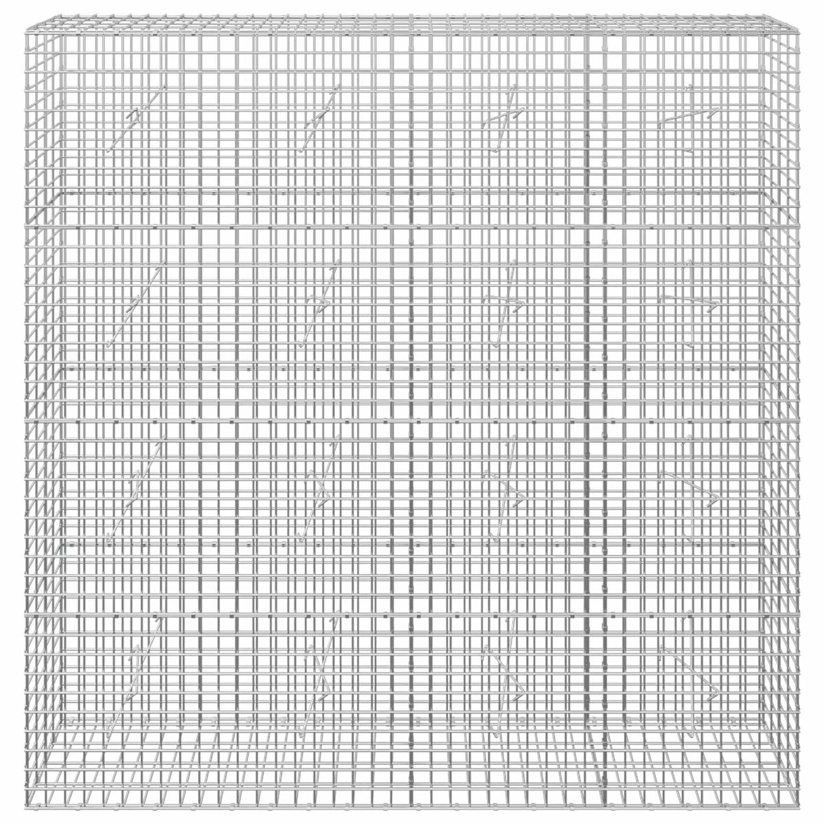 Gabion with 5 mm Wire and 5x5 cm Mesh 200x20x200 cm