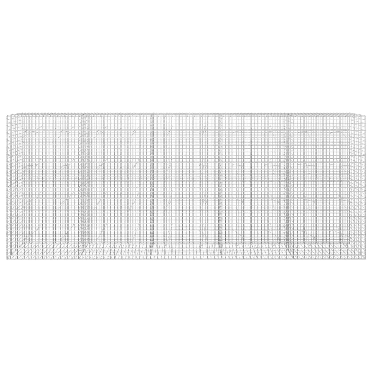Gabion with 5 mm Wire and 5x5 cm Mesh 500x20x200 cm