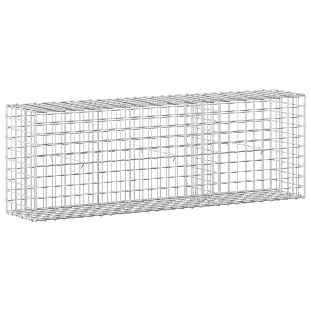 Gabion with 5 mm Wire and 5x5 cm Mesh 150x30x50 cm