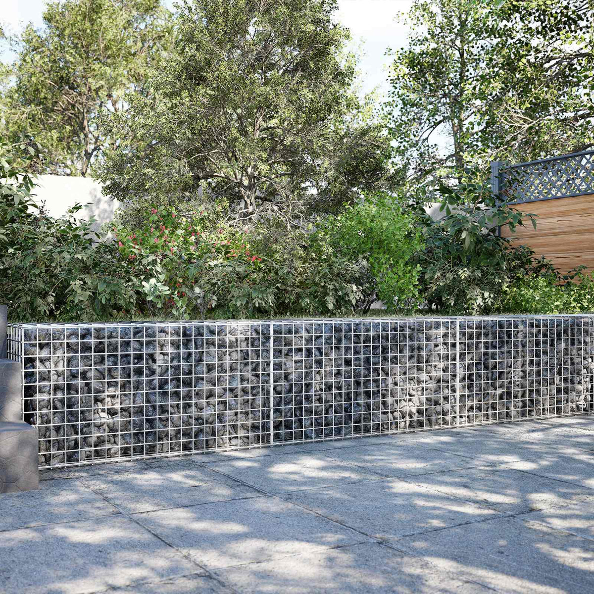 Gabion with 5 mm Wire and 5x5 cm Mesh 200x30x50 cm