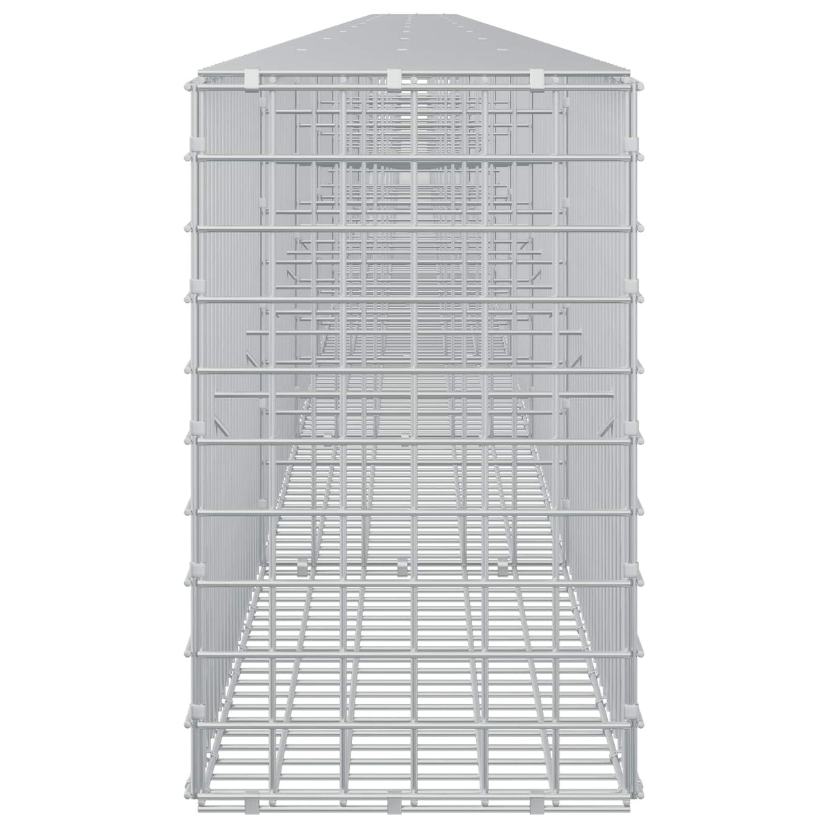 Gabion with 5 mm Wire and 5x5 cm Mesh 1000x30x50 cm