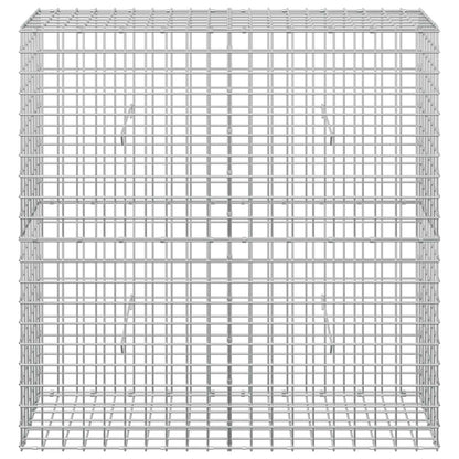 Gabion with 5 mm Wire and 5x5 cm Mesh 100x30x100 cm