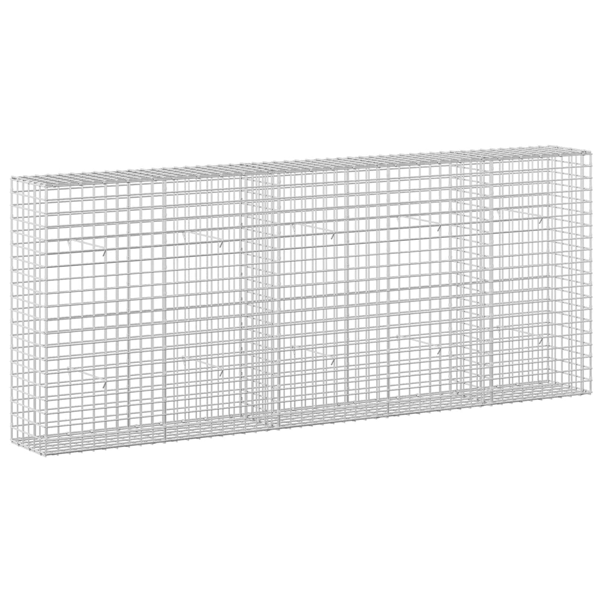 Gabion with 5 mm Wire and 5x5 cm Mesh 250x30x100 cm