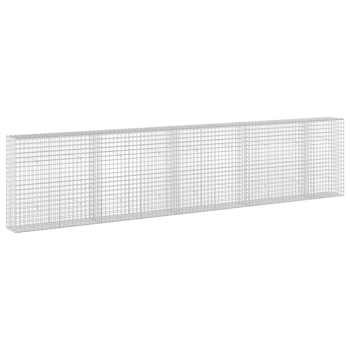 Gabion with 5 mm Wire and 5x5 cm Mesh 450x30x100 cm