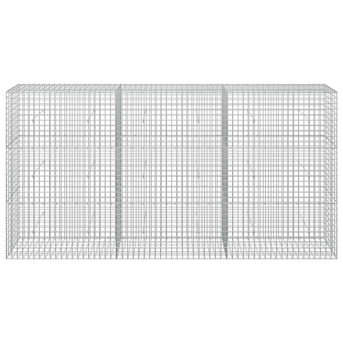 Gabion with 5 mm Wire and 5x5 cm Mesh 300x30x150 cm