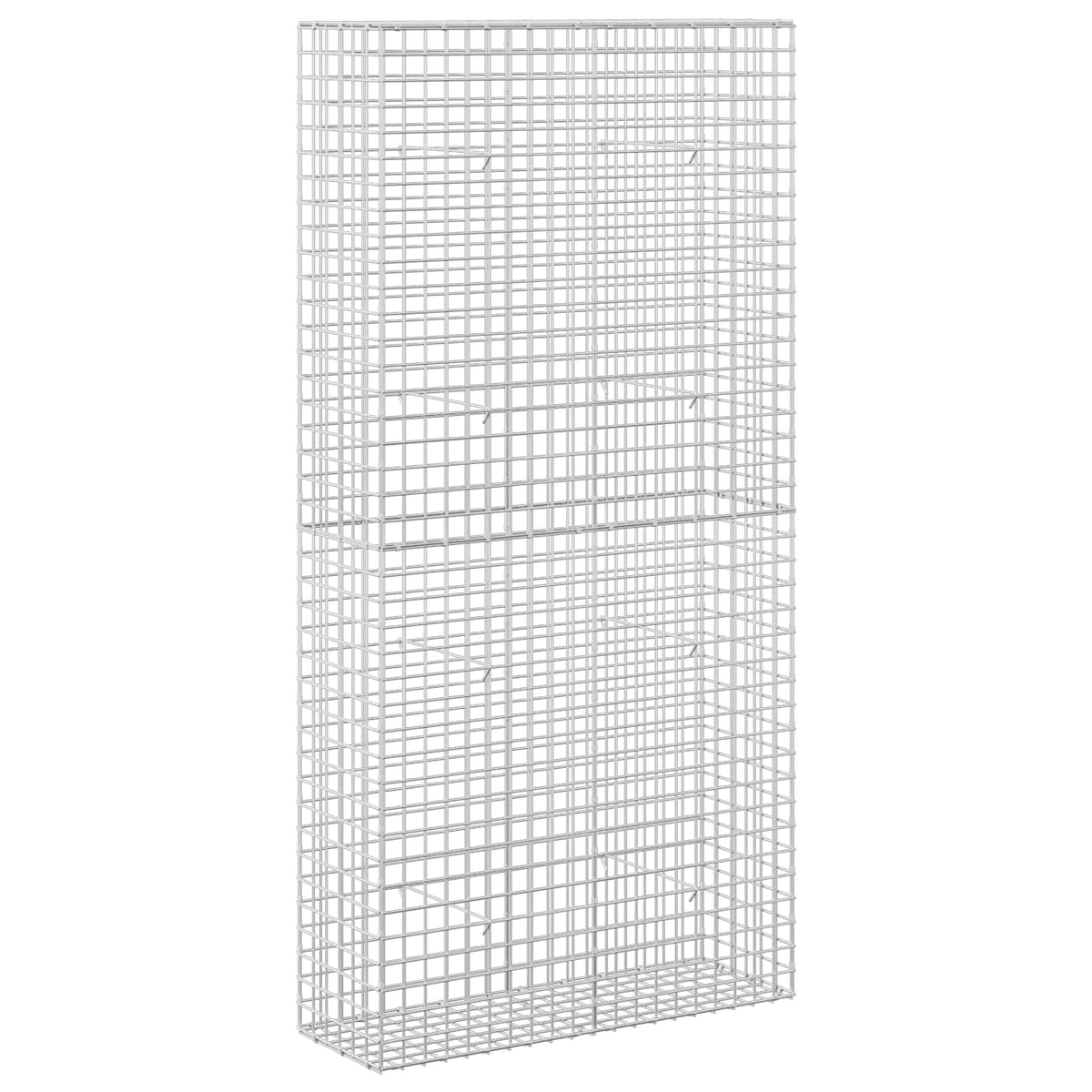 Gabion with 5 mm Wire and 5x5 cm Mesh 100x30x200 cm