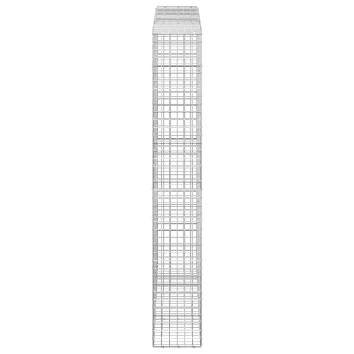 Gabion with 5 mm Wire and 5x5 cm Mesh 150x30x200 cm